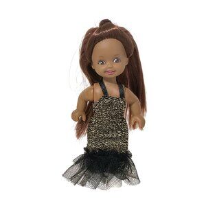 Vintage Lovely Patsy Fashion Doll With Brown Hair & Sparkly Dress